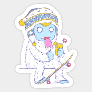 Yetiinage Sticker